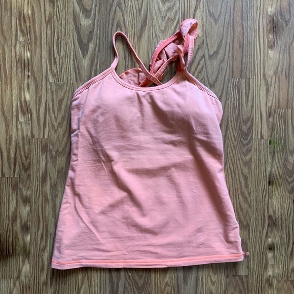 Nancy Rose Performance Ruffle Tank | Size 8 - Picture 2 of 5